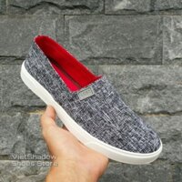 Slip on | Giày lười vải LCTS Made in Vietnam - Mã SP: LCTS-ghi.sáng JKK