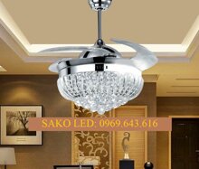 Quạt trần đèn trang trí DQ 8049