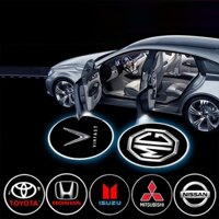 [SLMOTO]Ốp Đèn LED Laser Không Dây Gắn Cửa Xe Hơi