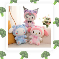 (SLS) Gấu bông cinamoroll kuromi melody size 25cm nhiều màu sắc dễ thương hot trend