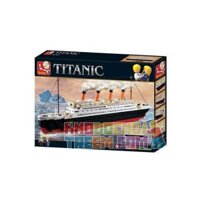 SLUBAN M38-B0577 B0577 0577 M38B0577 38-B0577 SUSENGO 0577  TÀU TITANIC bộ đồ chơi xếp lắp ráp ghép mô hình Creator Sáng Tạo 1021 khối