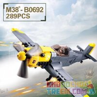 SLUBAN M38-B0692 B0692 0692 M38B0692 38-B0692 MÁY BAY CHIẾN ĐẤU BF 109 MESSERSCHMITT bộ đồ chơi xếp lắp ráp ghép mô hình World War Ii MESSERSCHIMITT BF 109 Chiến Tranh Thế Giới Thứ 2 289 khối