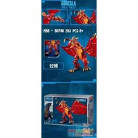 SLUBAN M38-B0786 B0786 0786 M38B0786 38-B0786 non Lego RATTON. bộ đồ chơi xếp lắp ráp ghép mô hình Godzilla GODZILLA KING OF THE MONSTERS RODAN Chúa Tể Quái Vật 263 khối