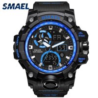 Smael nam thương hiệu hàng đầu luxury sốc không thấm nước thời trang quartz watch men casual quân đội thể thao đồng hồ kỹ thuật số 1545c [bonus]