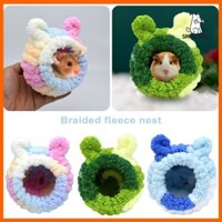 Smalibal Ấm cúng Dễ thương Hamster Nest Bán kín Màu sắc sống động Không biến dạng Ấm cúng Thoải mái Hamster House