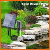 Smalibal  Máy tạo oxy ao năng lượng mặt trời Máy sục khí oxy bể cá 2.5W Máy hút oxy không khí năng lượng mặt trời Máy sục khí câu cá có ống Đá bong bóng không khí cho ao vườn Câu cá bể cá