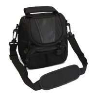 Small Nylon Waterproof Camera Shoulder Bag Case Handbag For Nikon Canon SLR DSLR