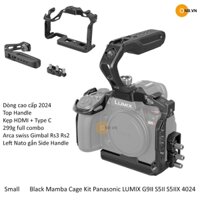 Small-Rig Black Mamba Cage Kit Panasonic LUMIX G9II S5II S5IIX 4024