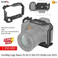 Small-Rig Cage Khung bảo vệ Nikon Z5 Z6 Z7 Z6II Z7II 2926b