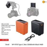 Small-Rig Pin NP-F970 970 Type-C 36w 10500mAh Monitor Máy Ảnh 4469