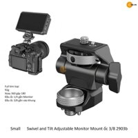 Small -Rig Swivel and Tilt Adjustable Monitor Mount ốc 3/8 2903b