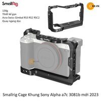 SmallRig Cage Khung Sony Alpha A7C code 3081b mới 2023