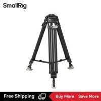 SmallRig Chuyên nghiệp Tripod máy ảnh Tripop Cây quay video Chân máy quay bằng sợi carbon Chân quay với Fluid Head 3989