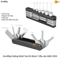 SmallRig Folding Multi-Tool Kit Black 7 đầu vặn 4681 mẫu mới 2025