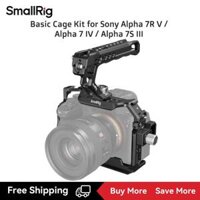 SmallRig Full Cage & Cage Kit cho Sony Alpha 7R V / Alpha 7 IV / Alpha 7S III / Alpha 1 / Alpha 7R IV #3667B #3668B #3669C