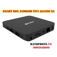 Smart Box Android Tivi ASANZO X8 4K HDR RAM2GB/16GB