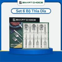 [Smart Choice]Muỗng Inox Bộ Thìa Dĩa Nĩa Ăn Cơm Inox 304 Cán Dài Cao Cấp