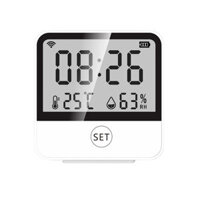 Smart Home Digital Indoor Hygrometer Thermometer Wi-Fi Enabled Temperature and Humidity Sensor with intelligent Drying P