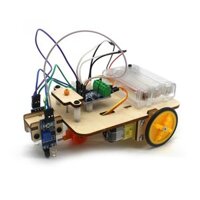 Smart Robot Truck Chassis Kit Steam Education Learning Electronic Circuit for Arduino DIY Toy