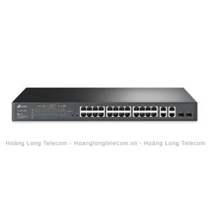 Smart Switch TP-Link  T1500-28PCT (TL-SL2428P) - PoE+ 24 Cổng 10/100Mbps + 4 Cổng Gigabit