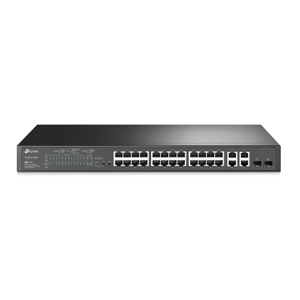 Smart Switch TP-Link  T1500-28PCT (TL-SL2428P) - PoE+ 24 Cổng 10/100Mbps + 4 Cổng Gigabit