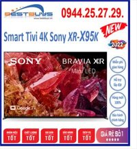 Smart Tivi 4K Sony XR-65X95K 65 inch Android TV Mới 2022