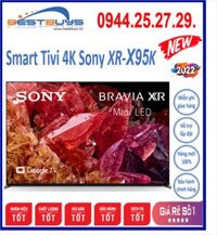 Smart Tivi 4K Sony XR-75X95K 75 inch Android TV Mới 2022