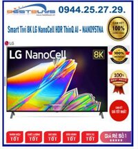 Smart Tivi 8K LG 55 inch ( 55NANO95TNA ) NanoCell HDR ThinQ AI Mới 2020