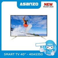 Smart Tivi Asanzo 40 Inch Model 40AS350 mới 2020