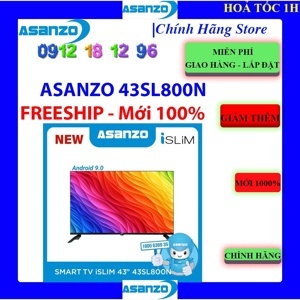 Smart Tivi Asanzo 43 inch FullHHD 43SL800N