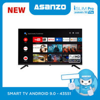 Smart Tivi Asanzo iSlim Pro 43 Inch Model 43S51 mới 2020