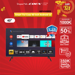 Smart Tivi Coex Full HD 40 inch 40FH5000X