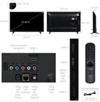 Smart Tivi LED LG 32 inch 32LM636BPTB