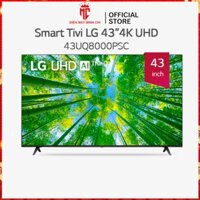 Smart Tivi LG 4K 43 inch 43UQ8000PSC- Miễn phí lắp đặt- Điện máy Minh Chi