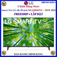 Smart Tivi LG 4K 50 inch 50UQ8000PSC, LG 50UQ8000 - Hành chính hãng - Mới 100%