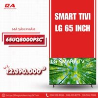 Smart Tivi LG 4K 65 inch 65UQ8000PSC