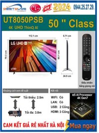 Smart Tivi LG 50UT8050PSB 4K 50 inch [2024]