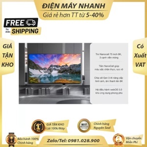 Smart Tivi LG 75 inch 8K 75NANO95TNA