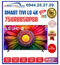 Smart Tivi LG 75UR8050PSB 4K 75 Inch [2023]