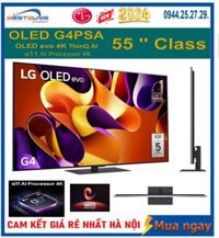 Smart Tivi LG OLED Evo 55G4PSA 4K 55 inch Mới 2024