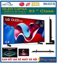 Smart Tivi LG OLED evo 83C4PSA 4K 83 inch [2024]