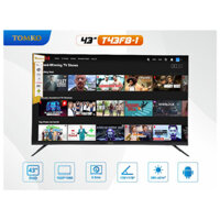Smart Tivi màn hình kích thước 43 inch FHD Tomko T43F8-1