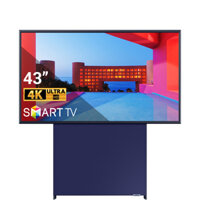 Smart tivi màn hình xoay QLED Samsung 4K 43 inch QA43LS05TAKXXV