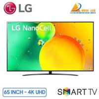 Smart Tivi NanoCell LG 4K 65 inch 65NANO76SQA