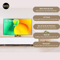 Smart Tivi NanoCell LG 65NANO76SQA 4K 65 inch