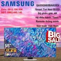 Smart Tivi Neo QLED Samsung 4K 55 inch QA55QN85BAKXXV