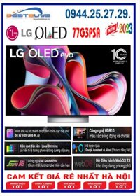 Smart Tivi OLED LG 77G3PSA 4K 77 inch MỚI 2023