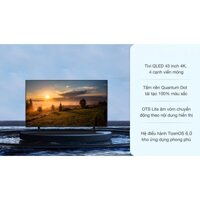 Smart Tivi QLED 4K 43 inch Samsung QA43Q65A 2021 - ĐIỆN MÁY KHO RẺ