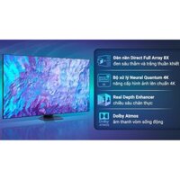 Smart Tivi QLED 4K 75 inch Samsung QA75Q80C năm ra mắt 2023 - VIỆT NAM