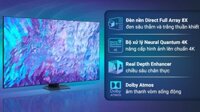 Smart Tivi QLED 4K 98 inch Samsung QA98Q80C -Chính Hãng